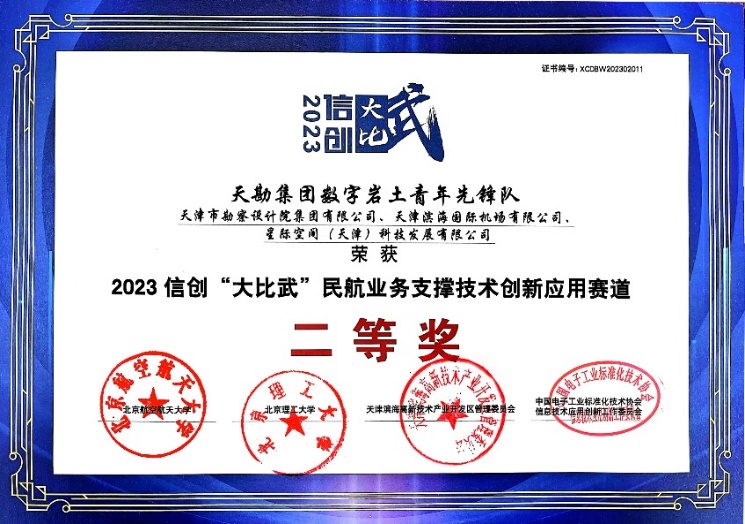 PP电子5金狮集团荣获2023信创“大交锋”民航营业支持手艺立异应用赛道二等奖