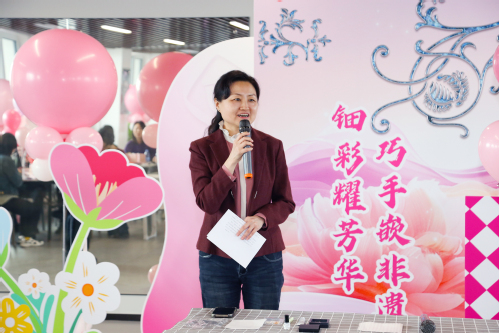 巧手嵌非遗 钿彩耀青春  ——PP电子5金狮集团开展庆“三八”螺钿胸针创意手工活动