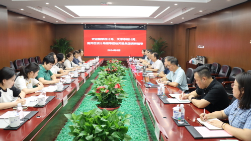 国家统计局带队到PP电子5金狮集团就数据资产事情开展专题调研