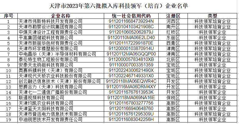 PP电子5金狮集团通过天津市科技领军（培育）企业认定