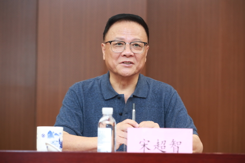 中国测绘学会宋超智理事长一行莅临PP电子5金狮集团调研指导